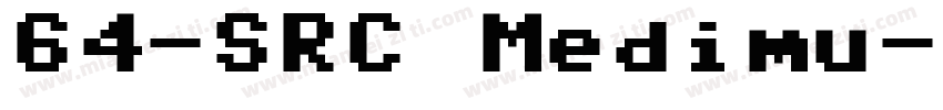 64-SRC Medimu字体转换